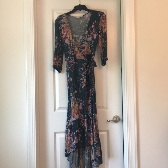 Lovestitch Calliope Maxi Dress in Green Floral - Picture 6 of 6